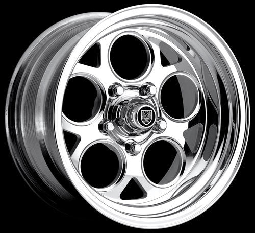 Center Line CE723-5155-547 Rev Wheel 15" x 15" - Hi-Polish Mirror Finish 5x4.75" Chev/Holden HQ Bolt Circle 5" Backspace