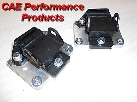 CAE CH-EM03 Engine Mounts Suit 58-64 & 65-70 Chev w/ 5.7L Ls-1 Ls-2 Ls-3 Ls-4