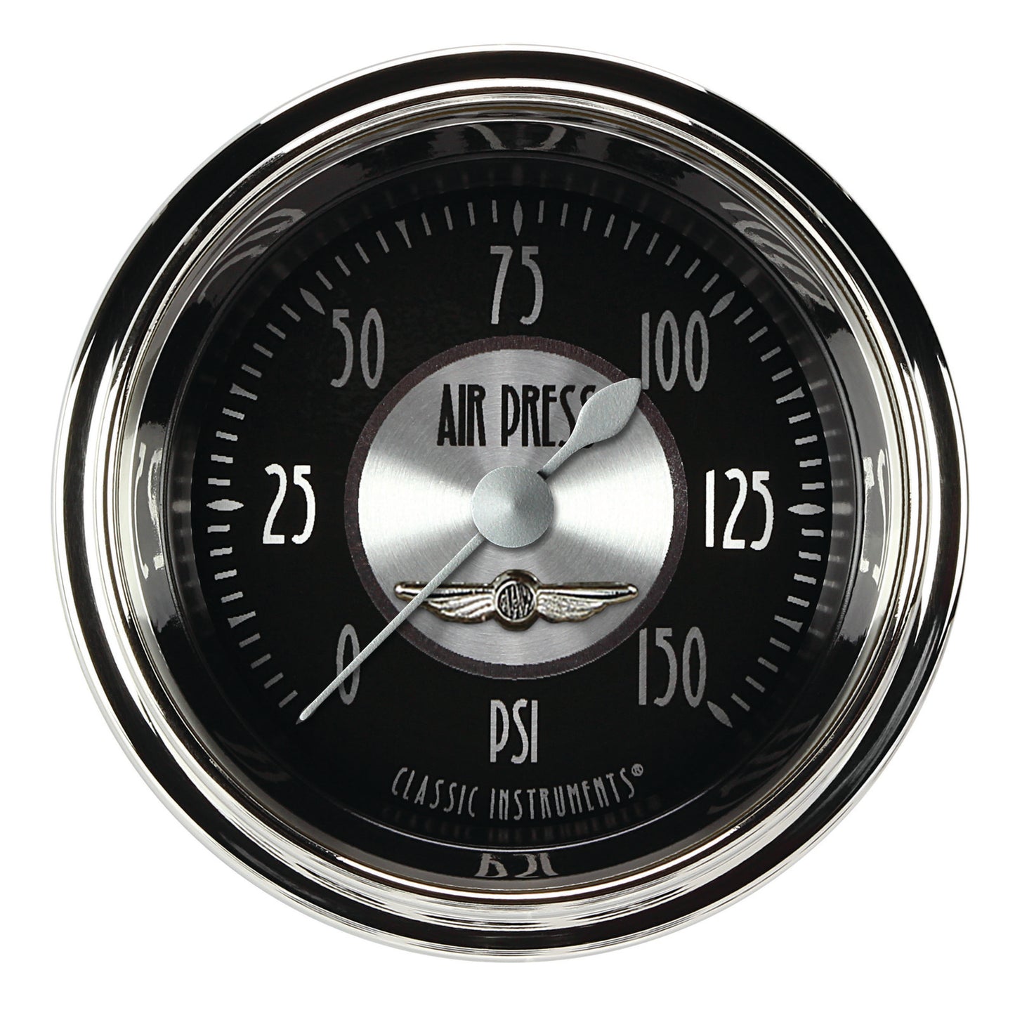 Classic Instruments AT118SHC American Tradition - Air Pressure Gauge Full Sweep 2-1/8"