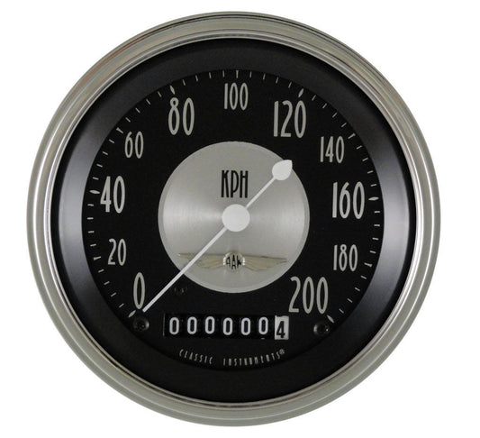 Classic Instruments AT59SHC American Tradition - Speedometer Gauge 3-3/8" (stock KPH)