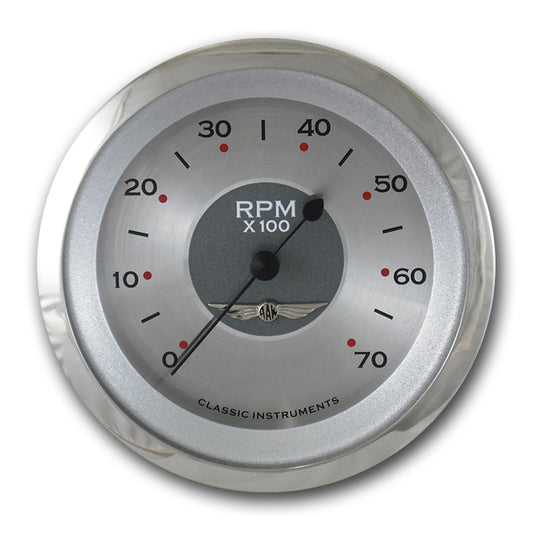 Classic Instruments AW70SRC All American 3-3/8" Tachometer 7K RPM