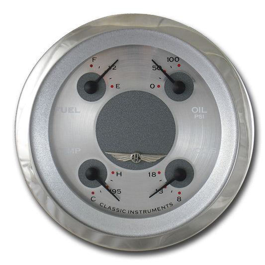 Classic Instruments AW76SRC All American - Quad Gauge 3-3/8" (240-33 OHM)