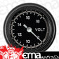 Classic Instruments AX130GBLF Autocross Grey - Volt Gauge Full Sweep 2-1/8"