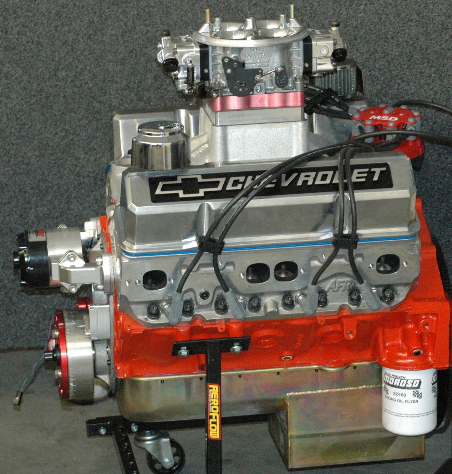 Engine Master Australia ChevSmallBlock434 Chevsmallblock434 EMA - Chev Small Block 434 Afr Heads Msd Ignition 717HP@6900RPM 594Ft/Lb @5900RPM