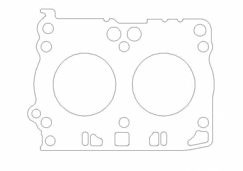 Multi Layer Steel Head Gasket (for Subaru FA20 & for Toyota 4U-GSE 2.0L 4cyl DOHC Boxer LHS 89.5mm Bore .040" Thick) (CMC4589-040)