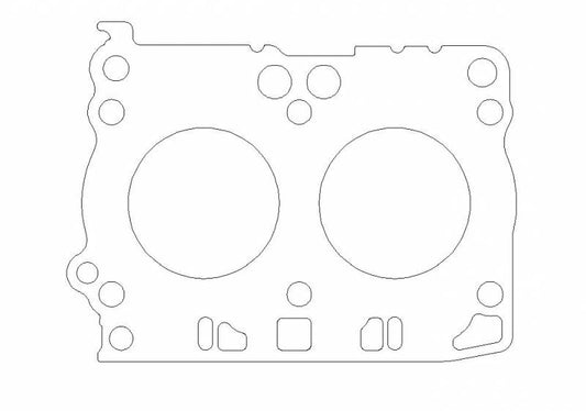 Multi Layer Steel Head Gasket (for Subaru FA20 & for Toyota 4U-GSE 2.0L 4cyl DOHC Boxer LHS 89.5mm Bore .040" Thick) (CMC4589-040)