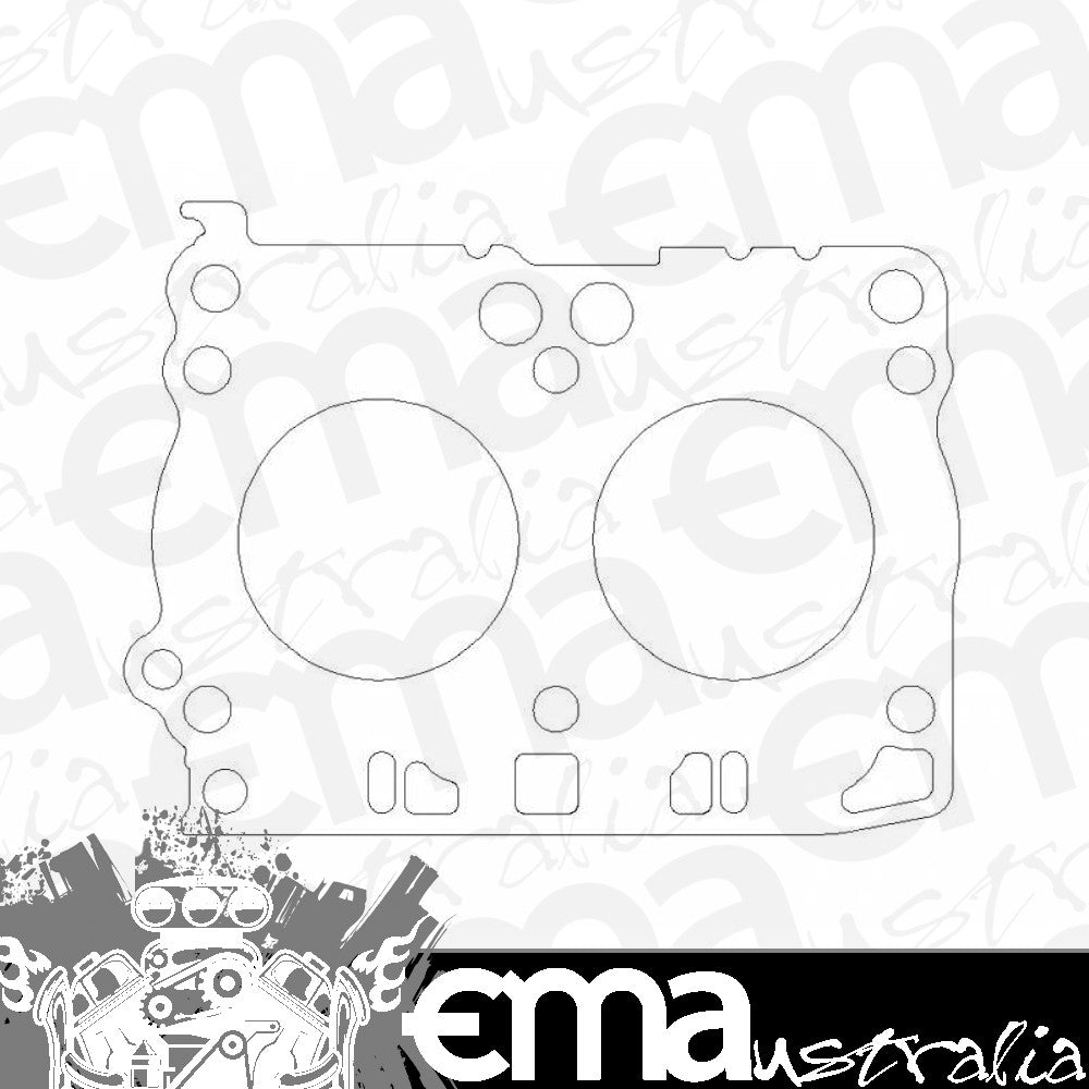 Multi Layer Steel Head Gasket (for Subaru FA20 & for Toyota 4U-GSE 2.0L 4cyl DOHC Boxer LHS 89.5mm Bore .040" Thick) (CMC4589-040)