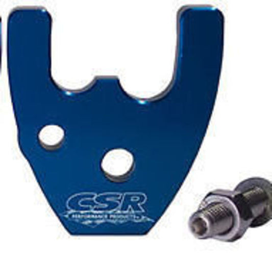 CSR Performance CSR670B Csr Billet Aluminium Distributor Clamp Chev Sb & Bb Anodised Blue