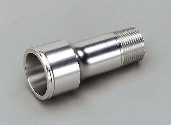 CSR Performance CSR907 Csr Alloy Straight 3/4" Npt To 1-1/2" Smooth Hose Adapter 3" Long