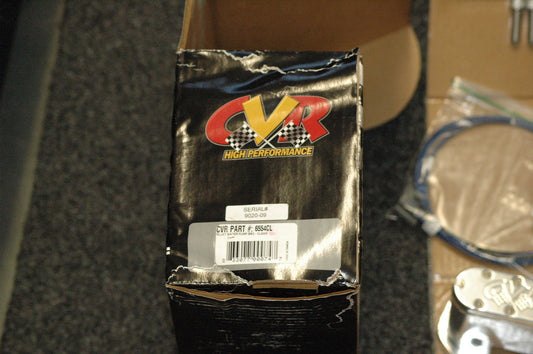 CVR CVR6554CL Chev Big Block Billet Electric Water Pump 55gpm Clear Anodised