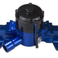 CVR CVR8560BL Ford BB Proflo Extreme 55 GPM Electric Water Pump Blue Anodised