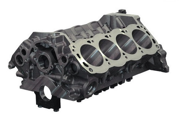 DART DA31365195 SHP Cast Iron Ford 351W Engine Block w/ 4-Bolt Steel Caps 4.000" Bore 9.200" Deck Cleveland Mains