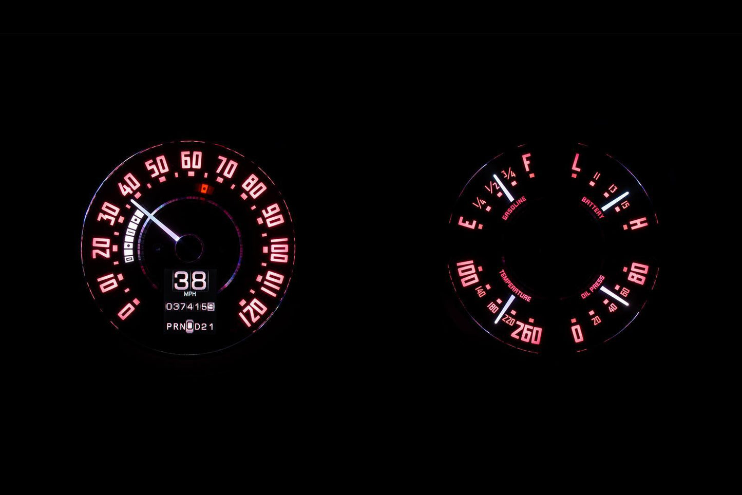 Dakota Digital DAK-RTX-47C-PU-X 1947-1953 Chev Truck Rtx Instrument Gauges