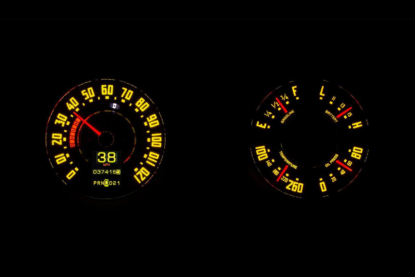 Dakota Digital DAK-RTX-47C-PU-X 1947-1953 Chev Truck Rtx Instrument Gauges