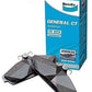 Bendix Brakes DB1675 Bendix Gct Rear Brake Pads For Territory 4D Wagon 4.0 May 2000 -