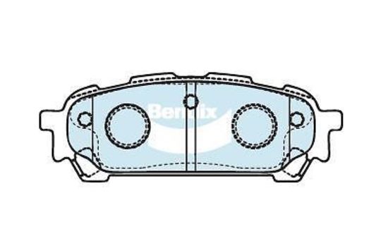 Bendix Brakes DB1766CT Bendix Gct Rear Brake Pads For Holden Commodore Ve 2006-On