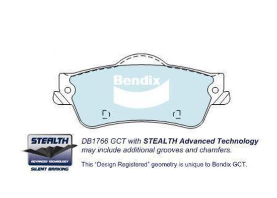 Bendix Brakes DB1766ULT Bendix Ultimate Rear Brake Pads For Holden Commodore Ve 2006-On