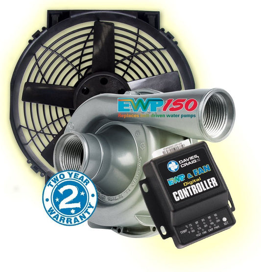 Davies Craig DC0003 EWP150 Electric Water Pump / Controller & Thermo Fan Combo