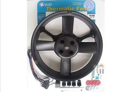 Davies Craig DC0005 14" High Flow Thermo Fan Kit with Wirng Etc 12V