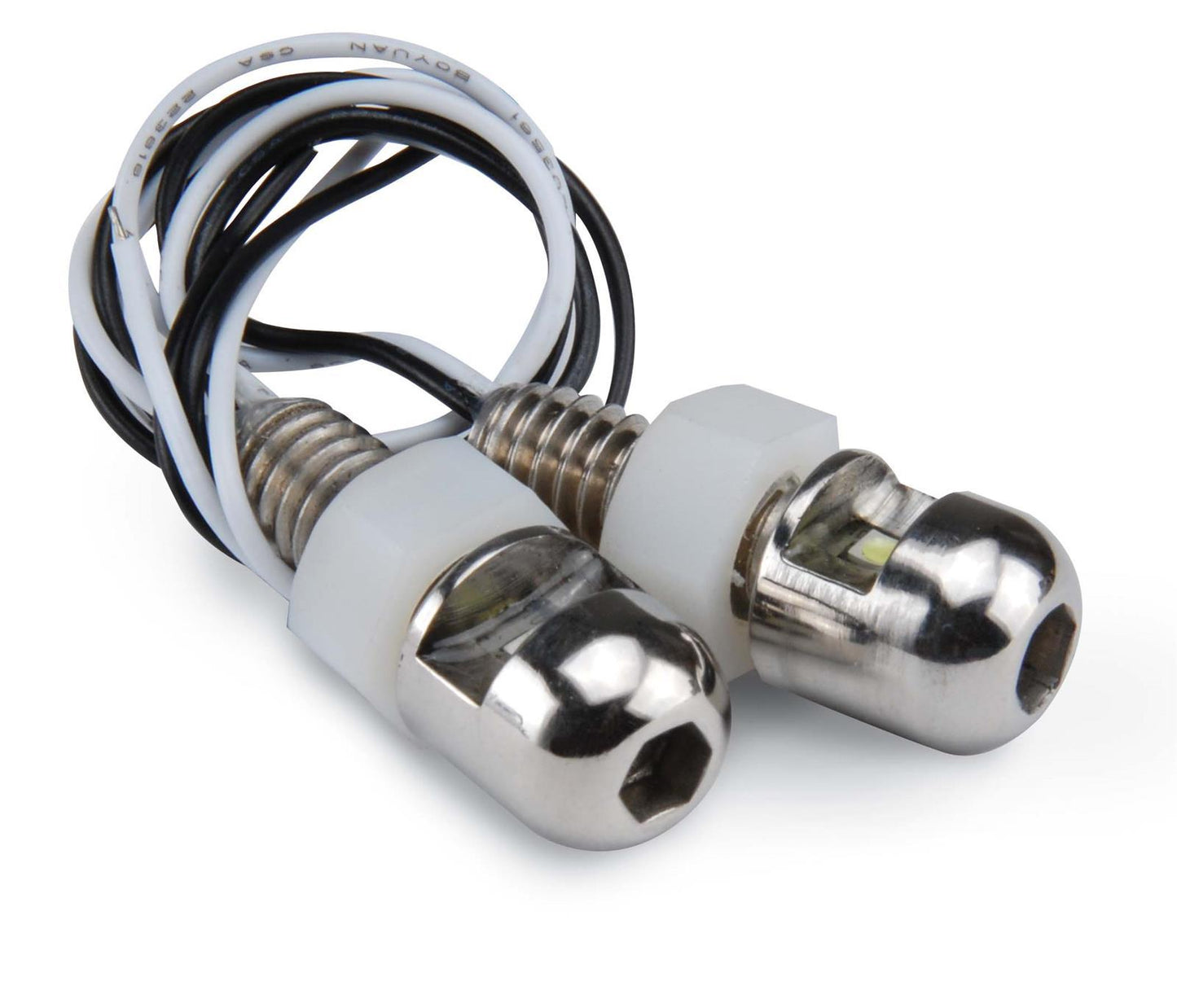 DEI Design Engineering DEI030302 Lite n Bolts license plate kit Satin 2pk