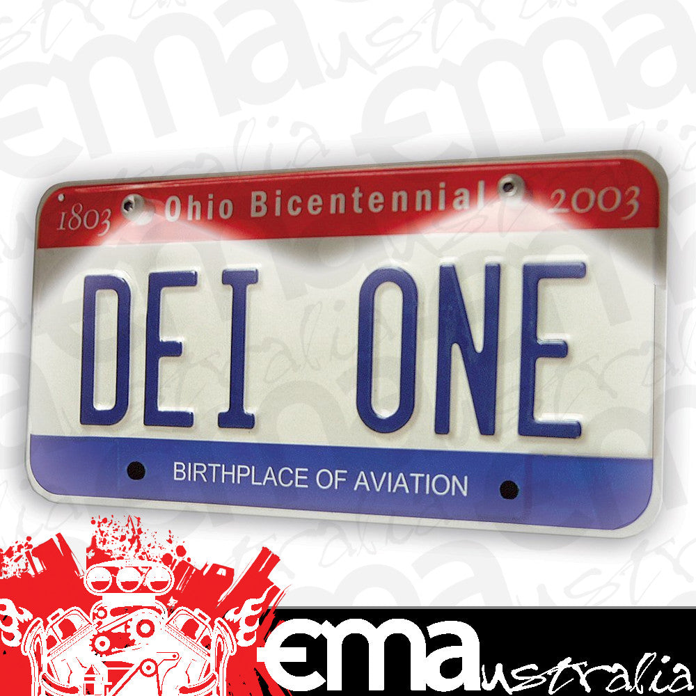 DEI Design Engineering DEI030311 Lite n Bolts license plate kit acorn Polished 2pk