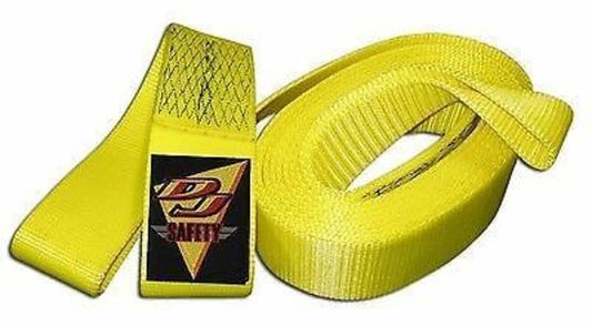 DJ Safety DJ241330 3" Wide Tow Strap Loop Ends 30 Foot Long