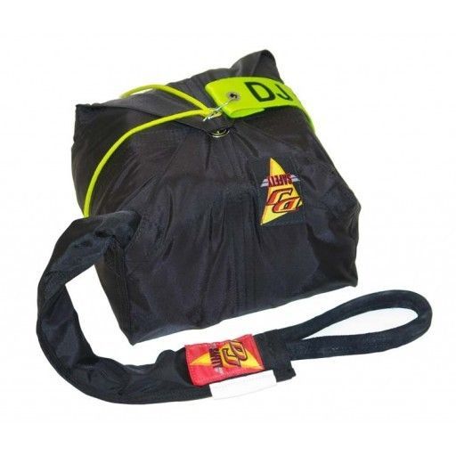 DJ Safety DJ851252 130Mph - 180Mph Black Parachute Drag Racing Dj 851252