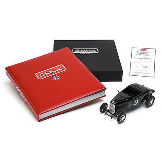 Edelbrock ED0328 Edelbrock Limited EDition "Made In The Usa" Book & Model Car Combo ED0328