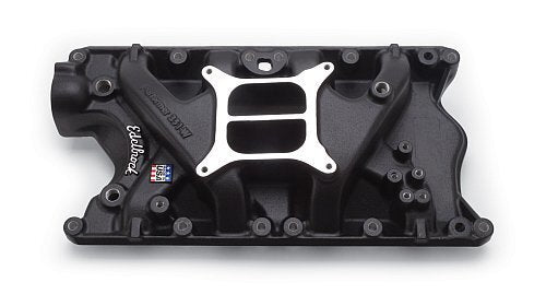 Edelbrock ED21813 Performer Intake Manifold Ford 351W Idle - 5500 RPM Dual Plane Non-Egr Black Finish ED21813