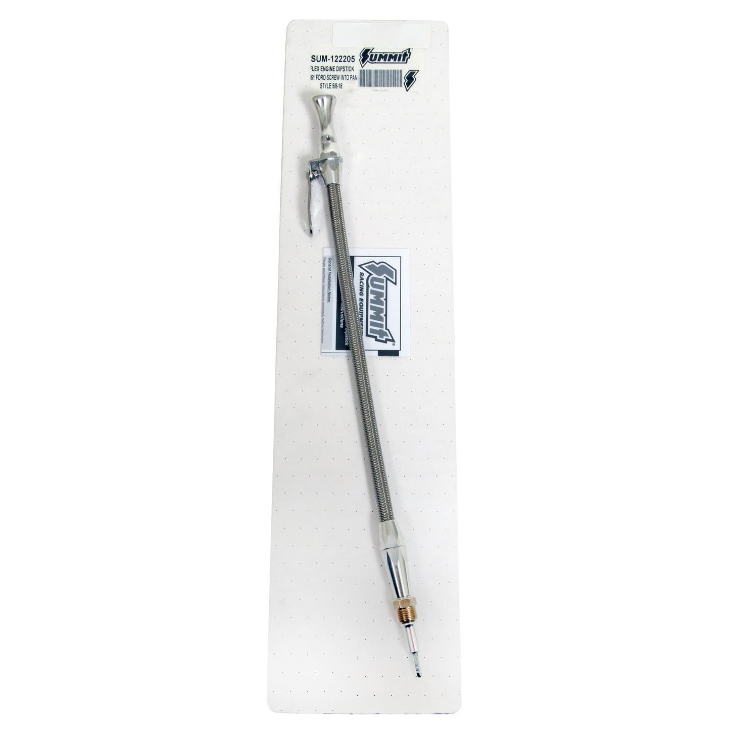 Engine Master EMA-122205 Ford SB Windsor Flexible Braided Stainless Engine Dipstick