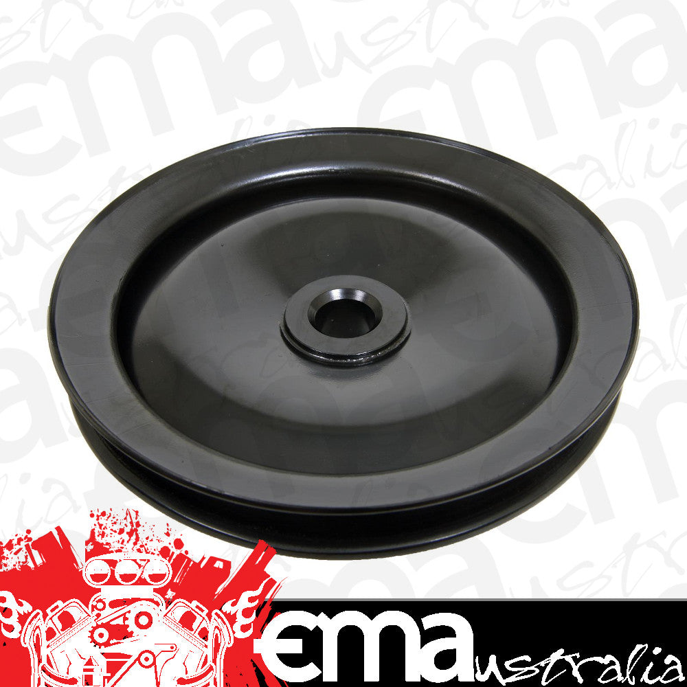 Engine Master EMA-G3973B Power Steering Pulley Single V-Belt 5.75" Dia. 0.625" Bore Keyway