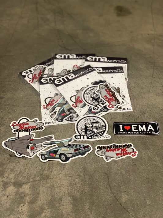 Engine Master Australia - 5 pack Sticker EMA Merch