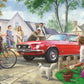 Engine Master Australia EUR-6000-0956 Red Pony Ford Mustang Jigsaw Puzzle 1000 Piece