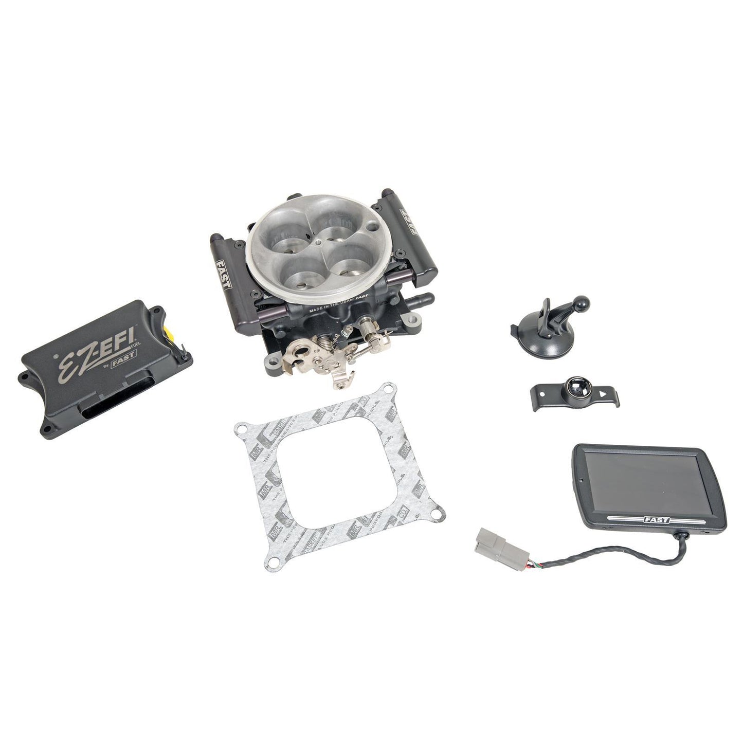 FAST FAST30447-06KIT EZ-EFI Master Fuel Injection System Kits Ecm Throttle Body Designed for Engines Making Less Than 600 Hp Gasoline