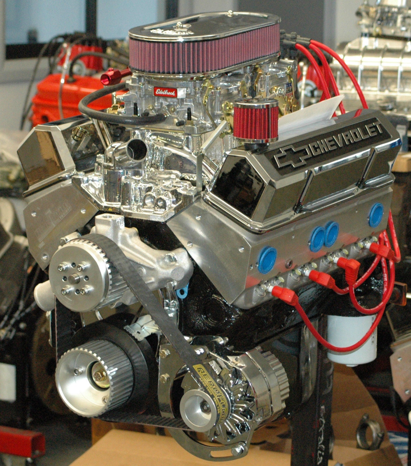 Engine Master Australia 383DualCarb 383Dualcarb EMA - Chevrolet Turnkey 383 Dual 4 Bbl Carb Alloy Heads 420+HP 450+ Ft/Lb @5400RPM