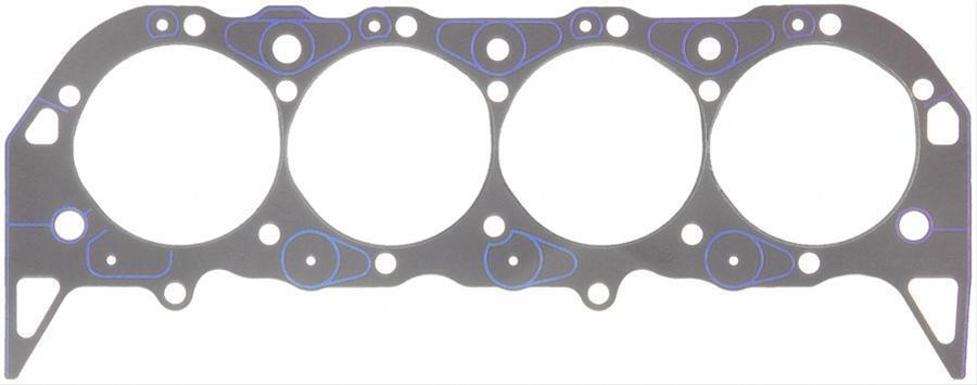 Fel-Pro Gaskets FE17048-2 Chev BB Gen V/Vi 502 C.I.D. Marine Head Gaskets 4.540" Bore (pair) Fe17048