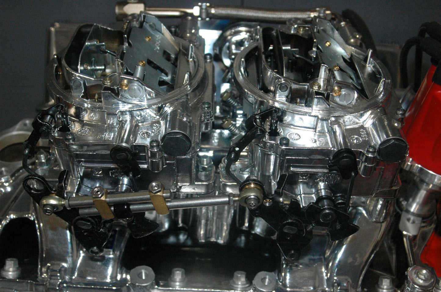 Engine Master Australia 400CRATE EMA - Chevy 400 Dressed Crate Engine 481HP 485Ft/Lb Alloy Heads Edelbrock Dual Carb Kit