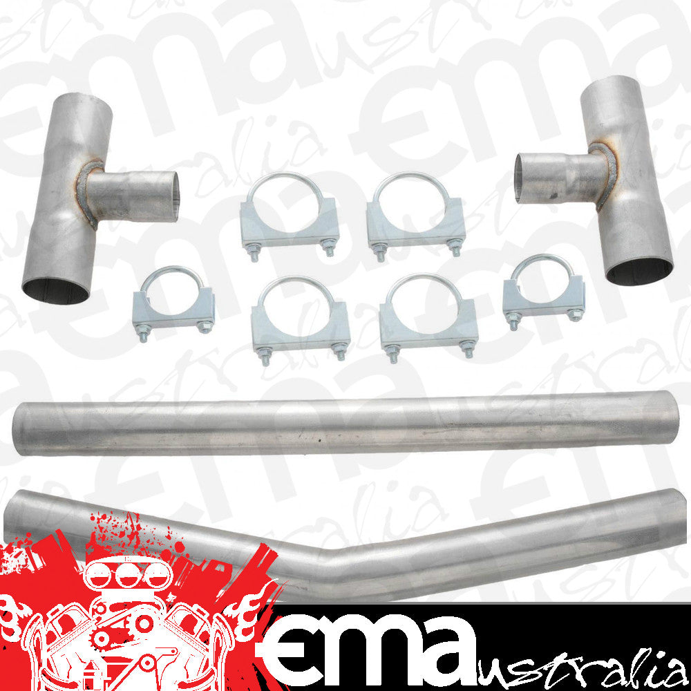 Flowmaster FLO15920 Universal 2-1/2" Balance Pipe Crossover H-Pipe Kit