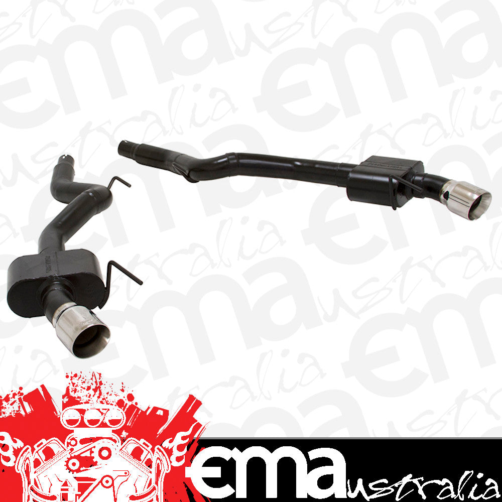 Flowmaster FLO817748 3" Axle-Back Exhaust System Suit 2015-2017 Mustang Base, Fastback & Convertible Models With 2.3L Ecoboost Or 3.7L V6 Engine.