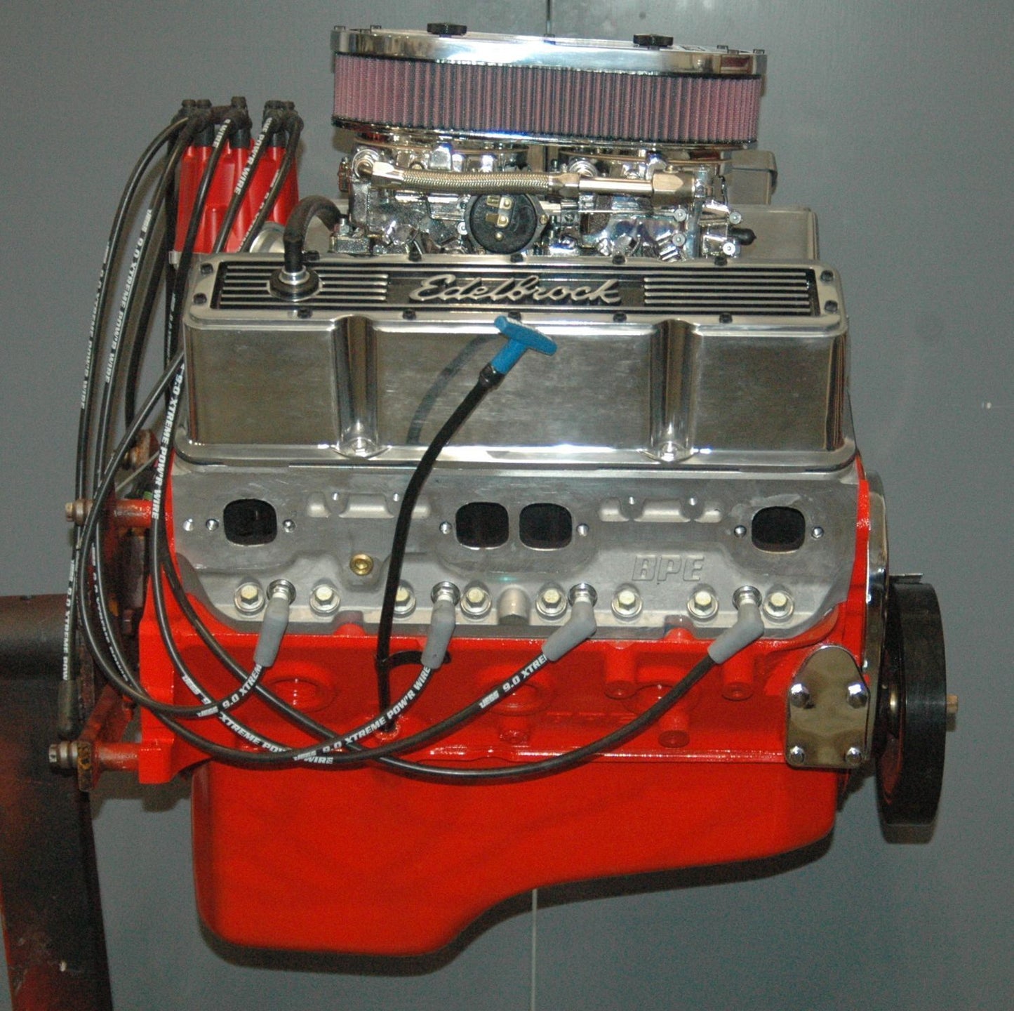 Engine Master Australia 400CRATE EMA - Chevy 400 Dressed Crate Engine 481HP 485Ft/Lb Alloy Heads Edelbrock Dual Carb Kit