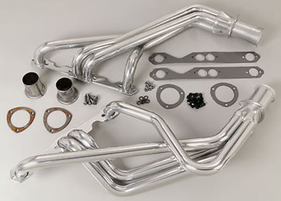 Flowtech Exhaust FLT31112 Flowtech Ceramic Headers Chev Belair 55-57 Chev SB