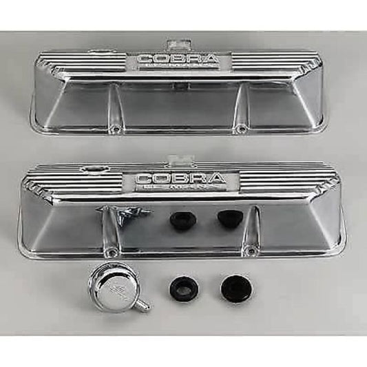 Ford Racing FMM-6582A427 Ford B/B Fe Valve Covers Cobra Logo Ford Fm6582A427