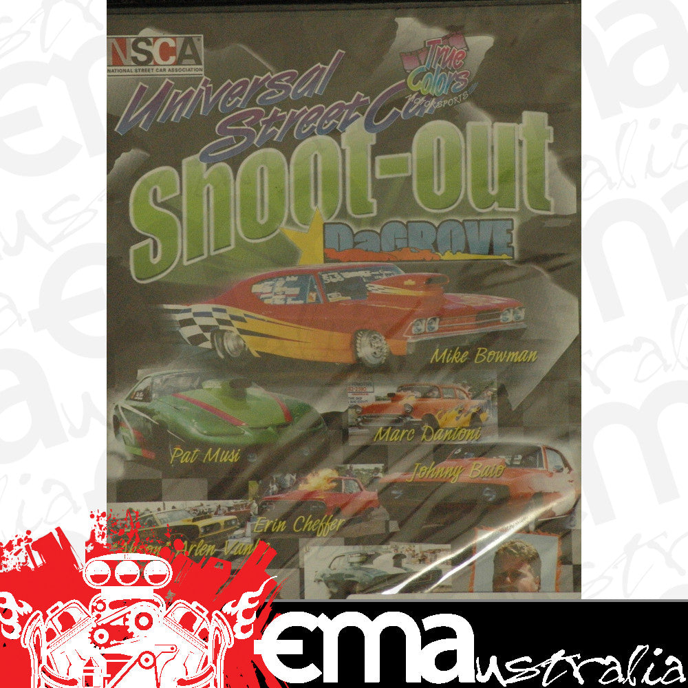 Full Throttle Video FTV30010 Ftv Streetcar Shootout Dvd Great Lakes Dragway 2001 Streetcar Shootout