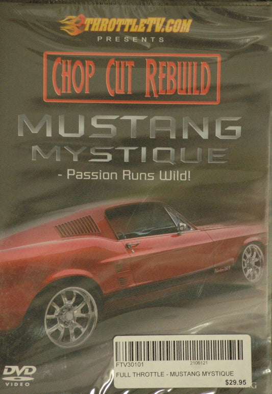 Full Throttle Video FTV30101 Throttle Tv Chop Cut Rebuild Mustang Mystique-Passion Runs Wild!