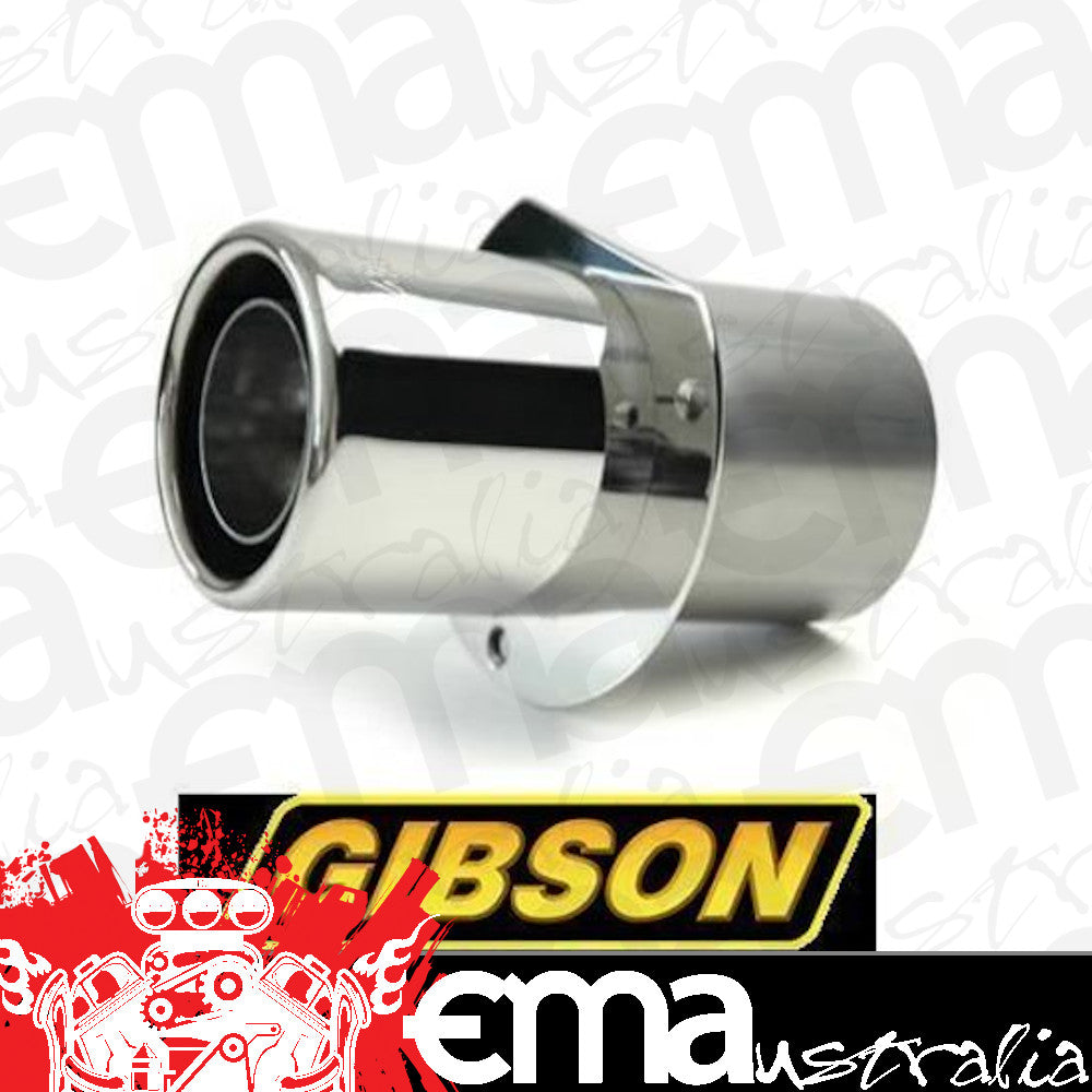 Gibson GIB310003 4" Marine Power Tip Mufflers Transom Mount Suit Swim Step