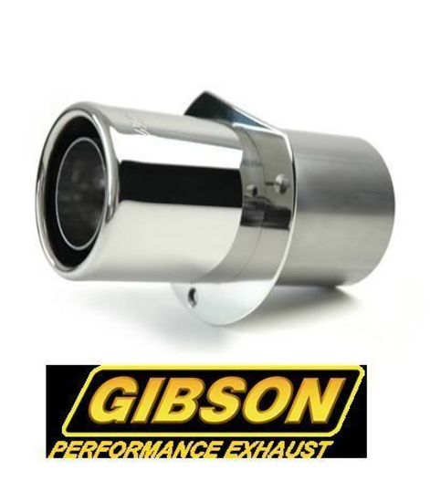 Gibson GIB310003 4" Marine Power Tip Mufflers Transom Mount Suit Swim Step