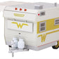 Greenlight GLC-18420-B Diecast Model Yellow 1964 Winnebago Travel Trailer 1:24 Scale