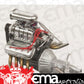 Glide Engineering GLCGMP18840 Blown 392 Hemi Drag Engine & Transmission Diecast 1:18 Scale