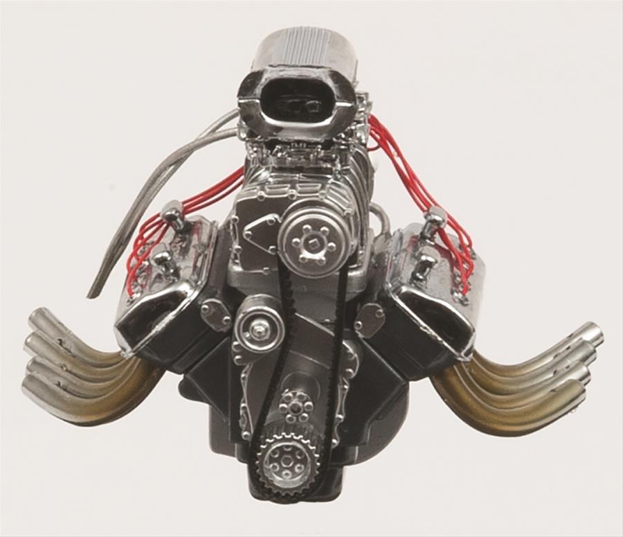 Glide Engineering GLCGMP18840 Blown 392 Hemi Drag Engine & Transmission Diecast 1:18 Scale