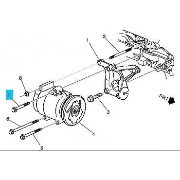 GM Performance GM Performance Performance Ls Oem A/C Compressor Belt & Bracket Kit